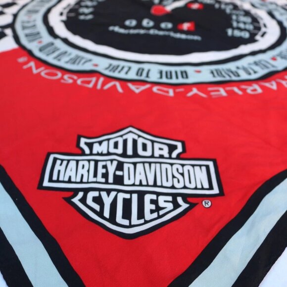 HARLEY DAVIDSON Speedometer Biker Scarf Bandana - Picture 9 of 16